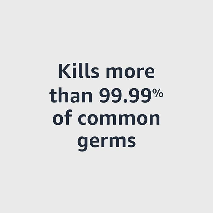 Amazon Basic Care - Aloe Vera Hand Sanitizer 62%, 34 fl oz (Pack of 4)