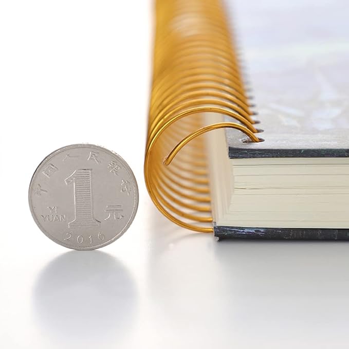 Sunflower Gifts for Women Van Gogh Notebook Hardcover Spiral Notebook Sunflower Journal 10.6" x 7.3" 300 Pages Journal Wide Ruled Notebook for Work,Gift,Office