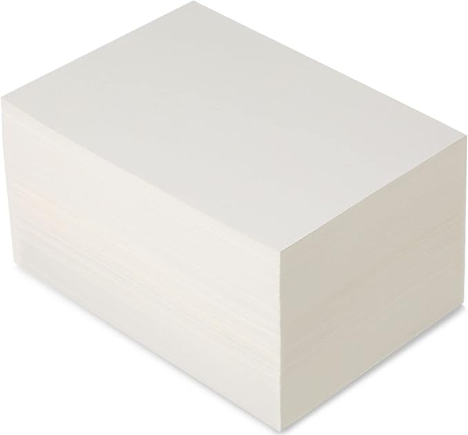 TaoBary 300 Pcs Watercolor Paper Sheet Bulk White Cold Press Paper Pack 110 lb 230 GSM Sketch Painting Watercolor Pad for Watercolorist Beginning Artists Adults Drawing Craft(6 x 9 Inch,230 GSM)