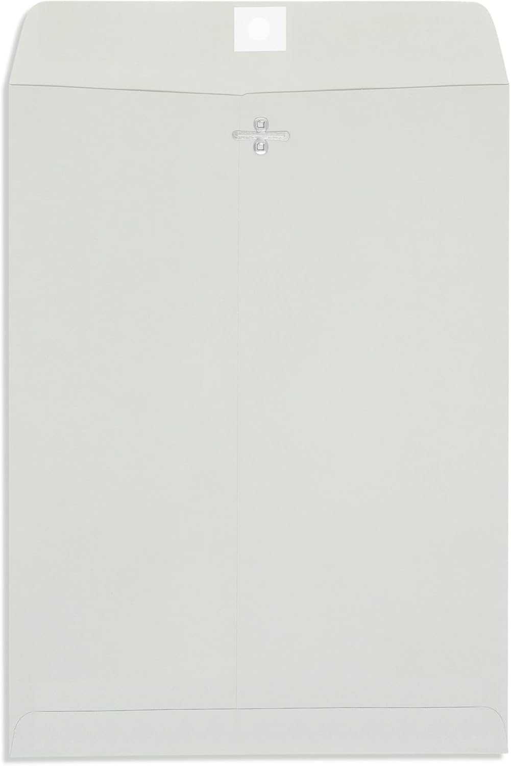 Blue Summit Clasp Envelopes, 9 x 12-Inch, Thick 28lb Gray Kraft Paper, Clasp with Gummed Seal, 100 Envelopes