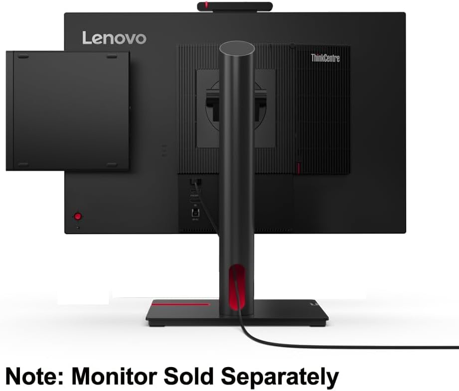 Lenovo ThinkCentre M70q Gen 5 Tiny 1L Mini Business Desktop Computer, 14th Gen Intel 10-Core i5-14400T (Beat i7-13700T), 16GB DDR5 RAM, 512GB PCIe SSD, WiFi 6, HDMI, DP Port, Windows 11 Pro, AZ-XUT
