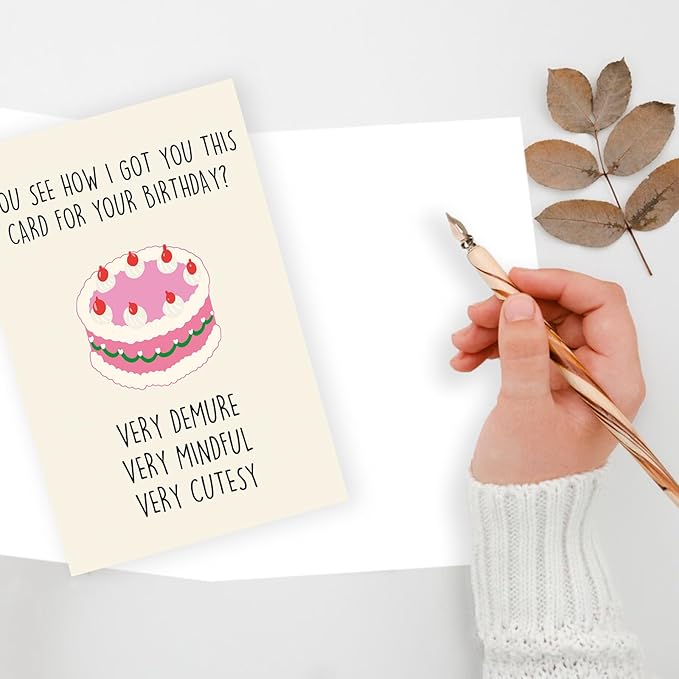 Funny Birthday Card and Gift for Men, Women, Husband, Wife, Boyfriend, Girlfriend, Him, Her – happy birthday card, funny card Gift