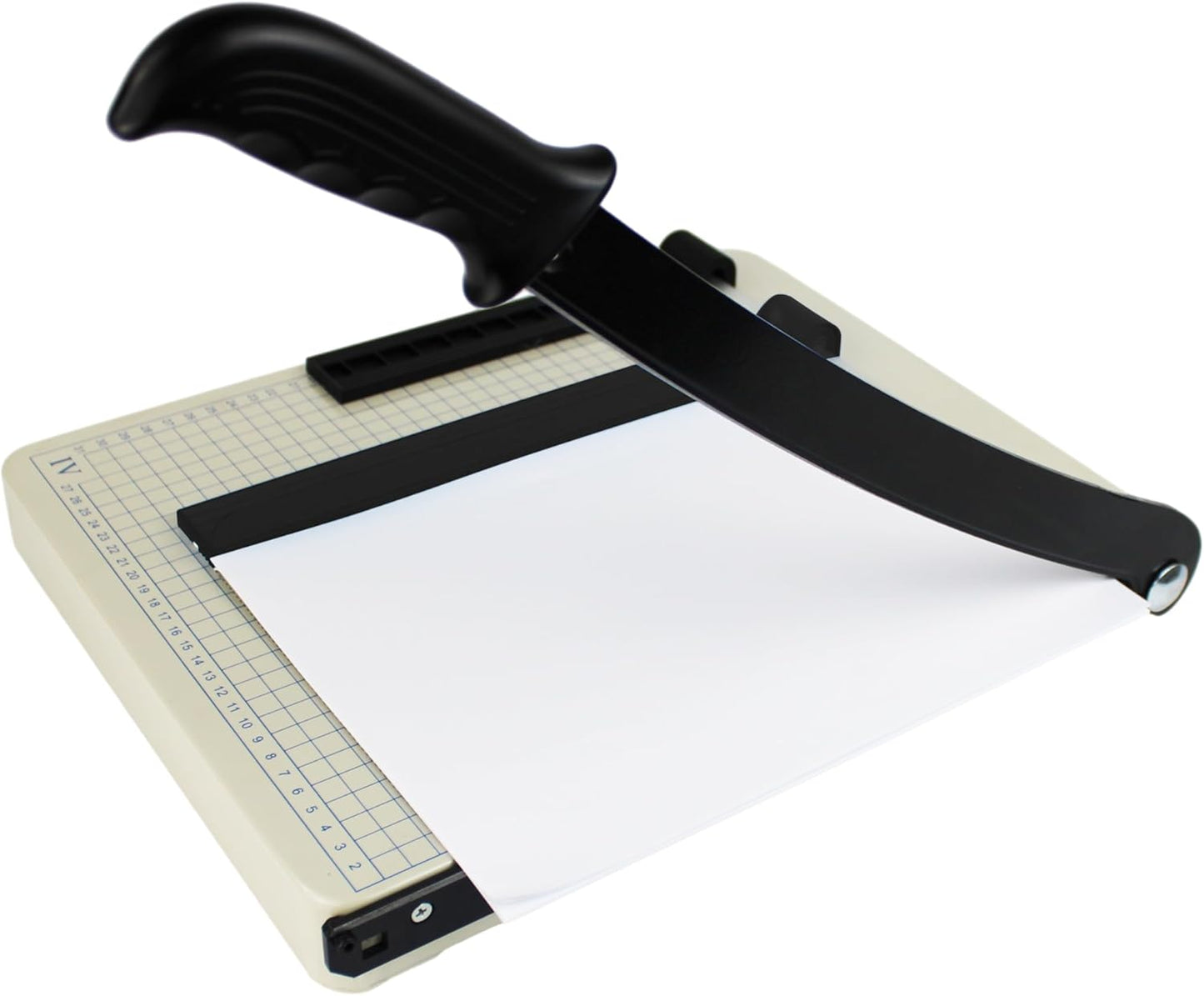 TEXALAN(R) Paper Cutter 12" x 10" Metal Base Trimmer Scrap Booking Guillotine Blade