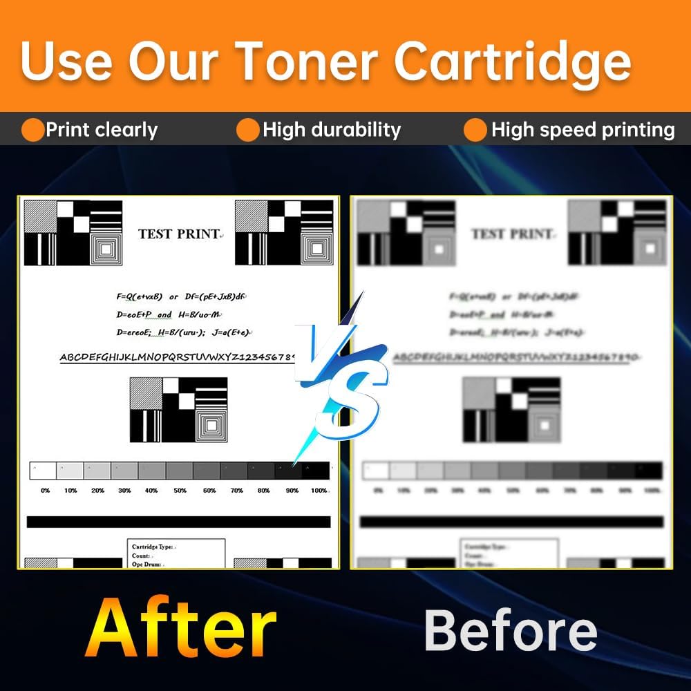 B341H00 High Yield Black Toner Cartridge with Chip (1-Pack) - Compatible with Lexmark B3340dw/B3442dw/MB3442 Series Printers