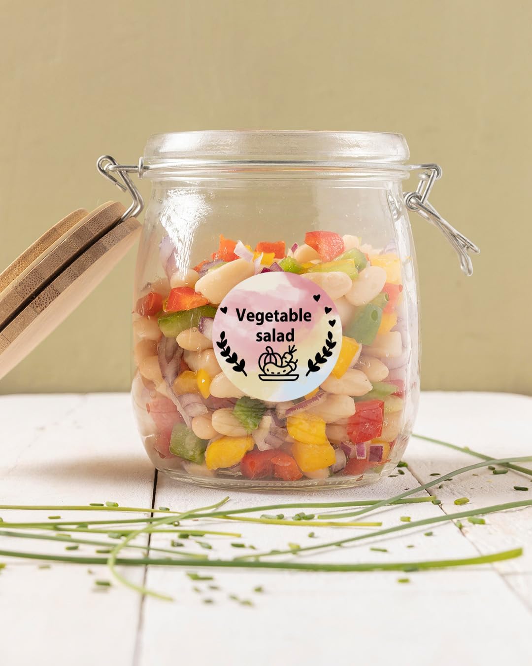 2 Inch Round Thermal Labels, 500PCS Color Thermal Sticker Label, Self-Adhesive Stickers for Small Business Supplies, DIY, Name Tag, Compatible with All Shipping Label Printer, 500 Labels/Roll