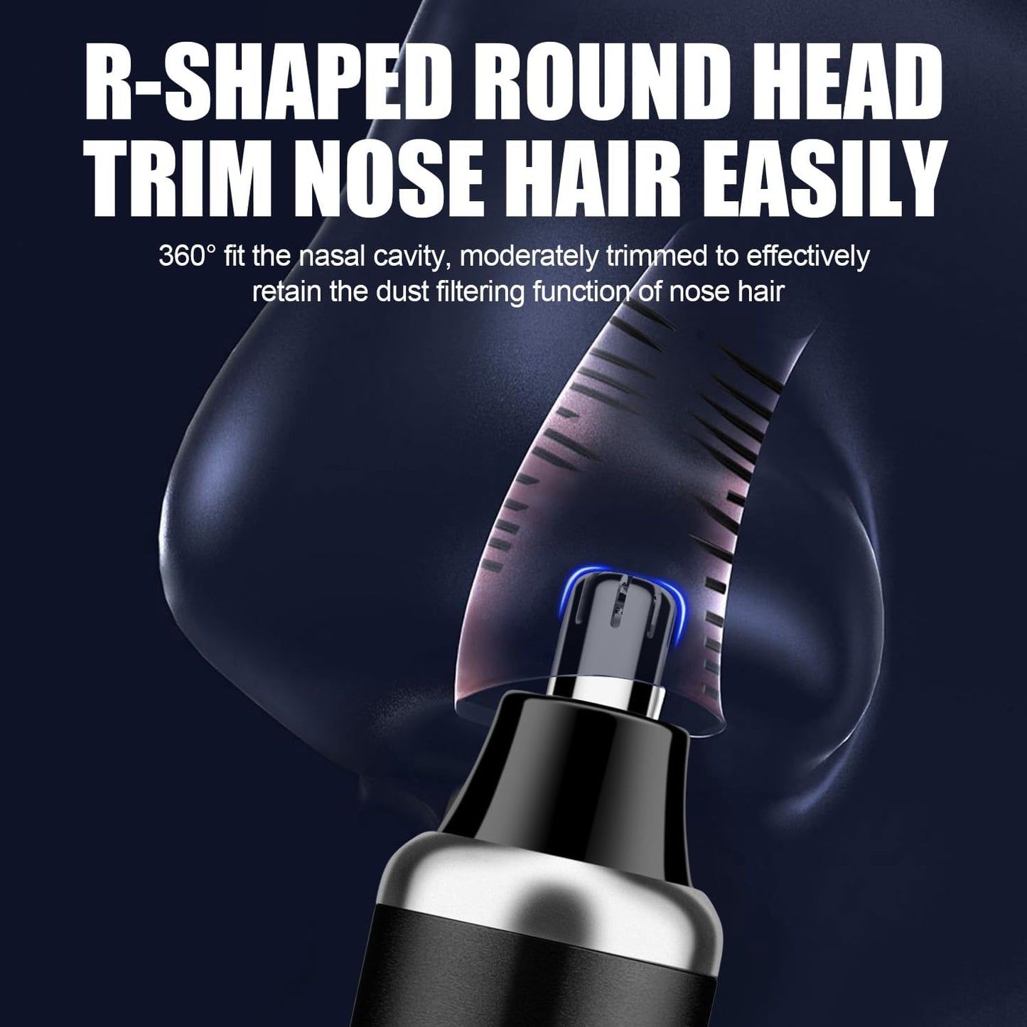 RESUXI Hair Clipper for Men T Blade Zero Gapped Nose Hair Trimmer Set, Professional Cordless Barber Clippers Hair Cutting Machine Haircut Grooming Kit,Black