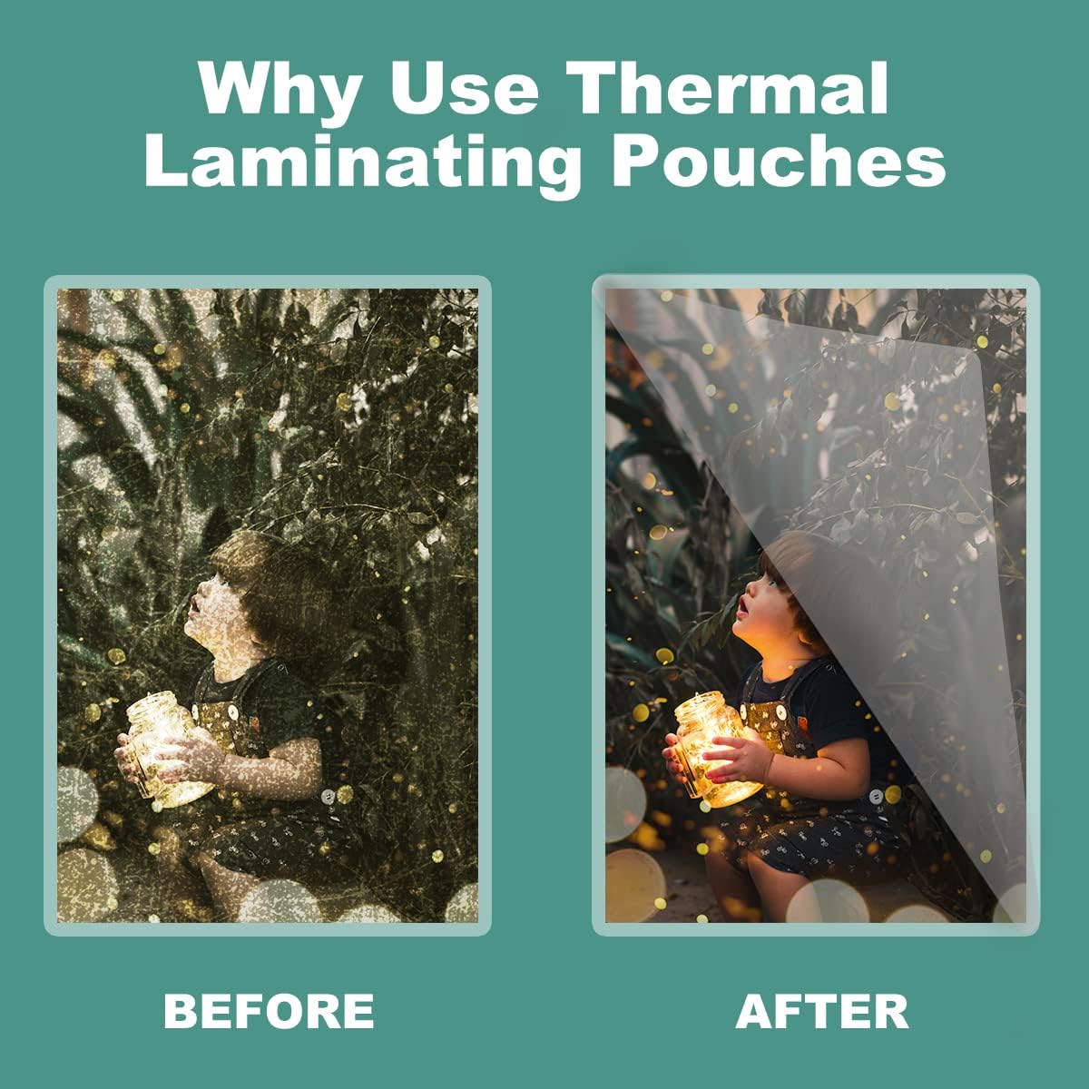 BESTEASY Thermal Laminating Pouches, 5 mil Thick, Clear 9 x 11.5 Inch Laminating Sheet Paper for Laminator, Holds 8.5 x 11 Inch Letter Size Sheets(1500 Pack)