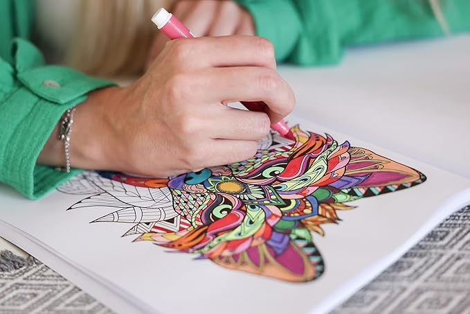 Marvin's Magic - 30 Amazing Magic Pens - Color Changing Pen Art - Create 3D Lettering, Write Secret Messages - Stationery Supplies, Art Supplies for Kids, Coloring Markers and Kids Drawing Kit