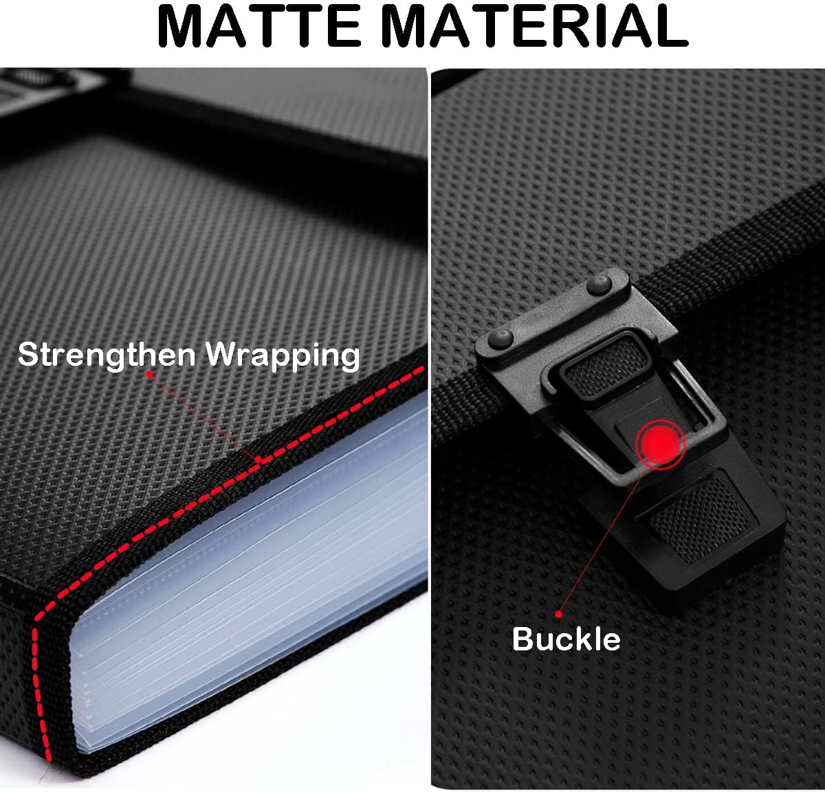 2 Pack Extra Large Legal Size/Foolscap 12 Pockets Accordion File Organizer with Handle, TRANBO Portable Expanding File Folder, Expandable Plastic Document Organizer for Travel School Office