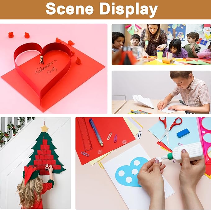 40 Sheets Christmas Red Cardstock 8.5 x 11 Craft Paper, 200gsm/75lb Premium Dark Red Card Stock for DIY Cards Making, Thank You Cards, Wedding Invitations, Birthday Decorations