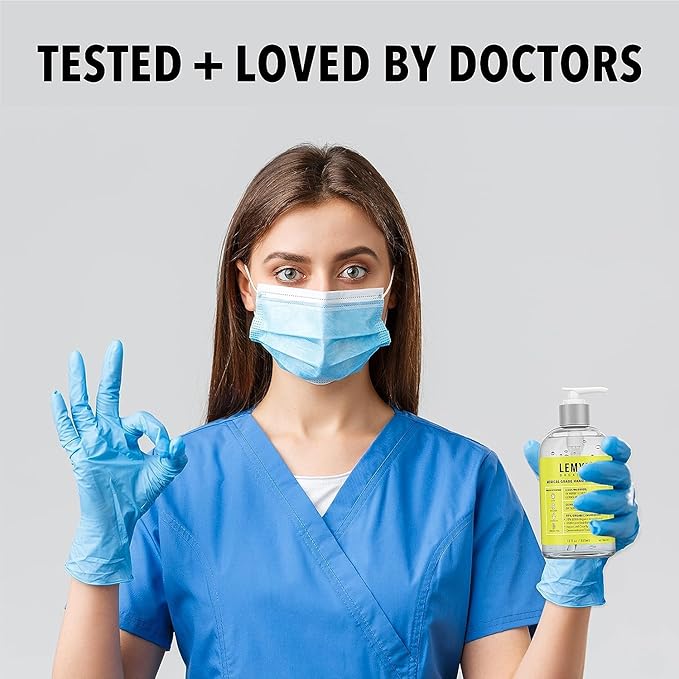 Medical Grade Hand Sanitizer Gel - 97% ORGANIC - 12 FL.OZ. (PACK OF 12)