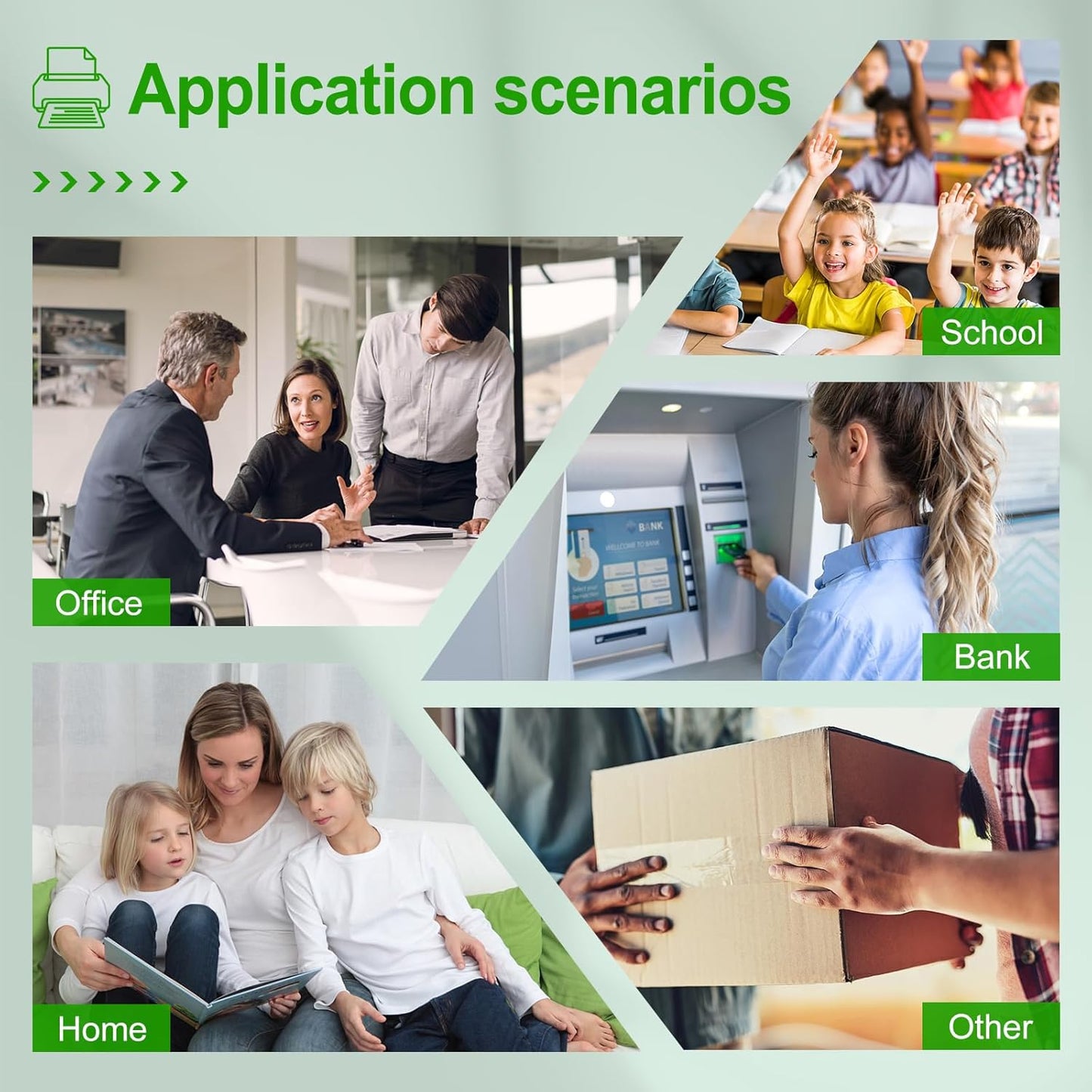 Remanufactured Toner Cartridge Replacement Ink Compatible for Xerox C310 C310DNI C310DNIM C315 C315DNI Printer 006R04356 006R04357 006R04358 006R04359-4Packs