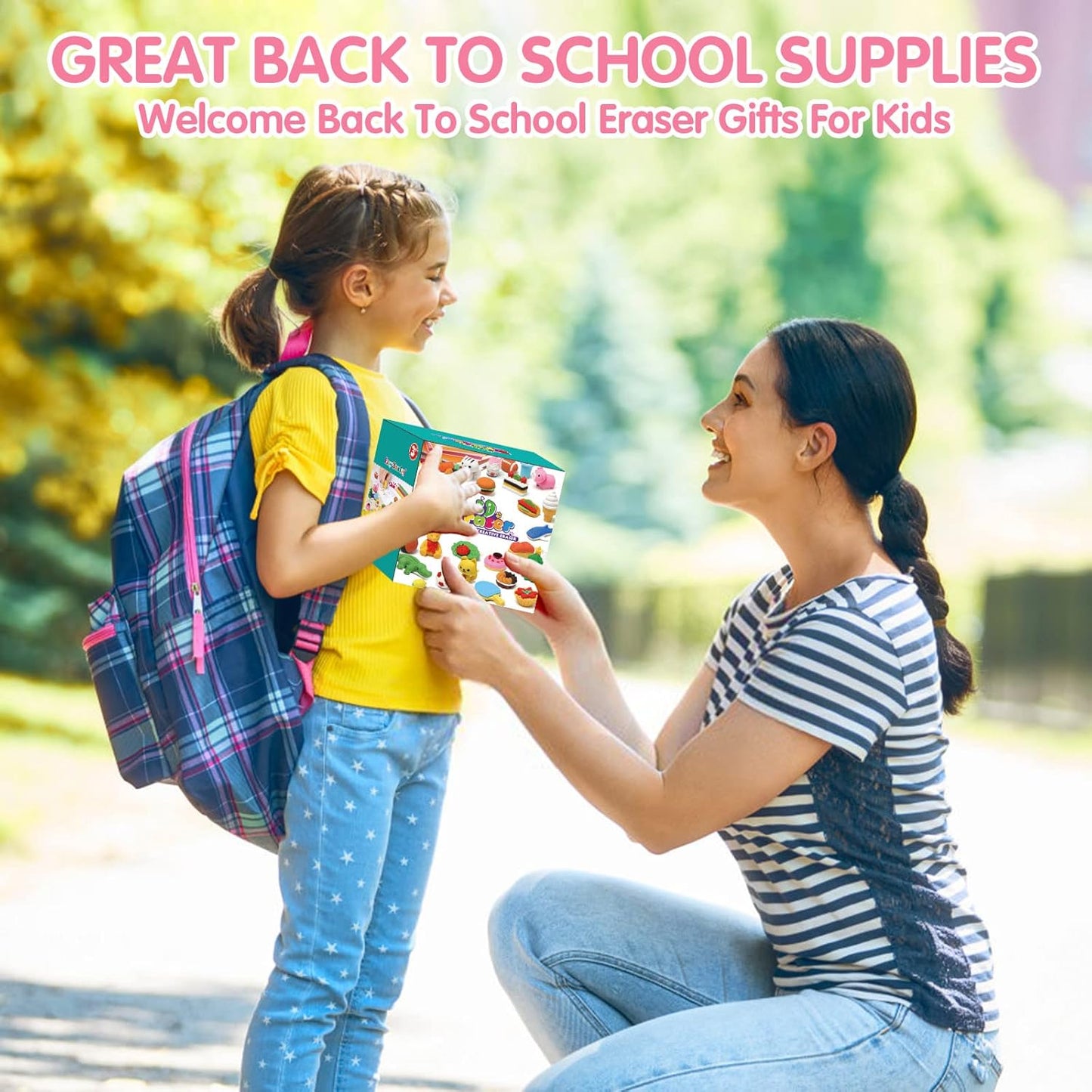 150 Pack Animal Erasers for Kids Puzzle Pencil Erasers 3D Mini Eraser Toys for Classroom Prizes Game Reward Easter Egg Fillers Goodie Bag Stocking Stuffers Treasure Box Party Favors for Kid Gifts