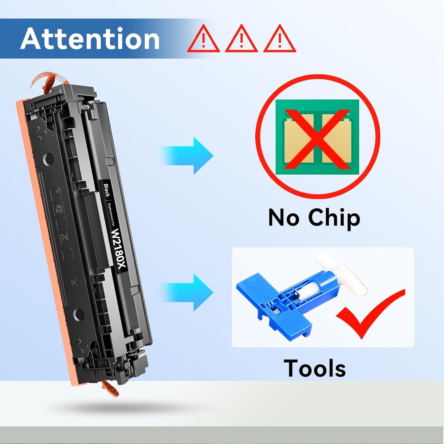 MYTONER 218X Toner Cartridges 4 Pack (NO CHIP) Compatible Replacement for HP 218X 218A W2180X W2180A for Color Laserjet MFP 3301fdw 3301cdw 3301sdw Pro 3201dw Printer High Yield Ink B/C/M/Y