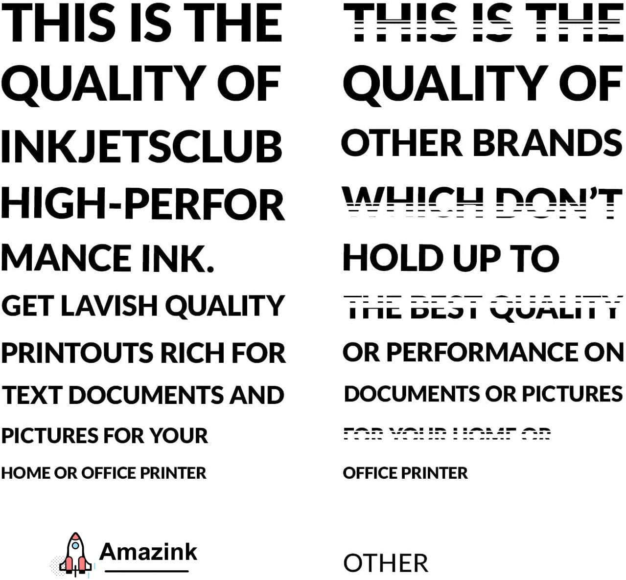 AMAZINK 2xBlack Compatible Ink Cartridges for 962XL. Includes 2 Black Ink. Works with OfficeJet Pro 9010, 9012, 9015e, 9020, 9025e Printers.