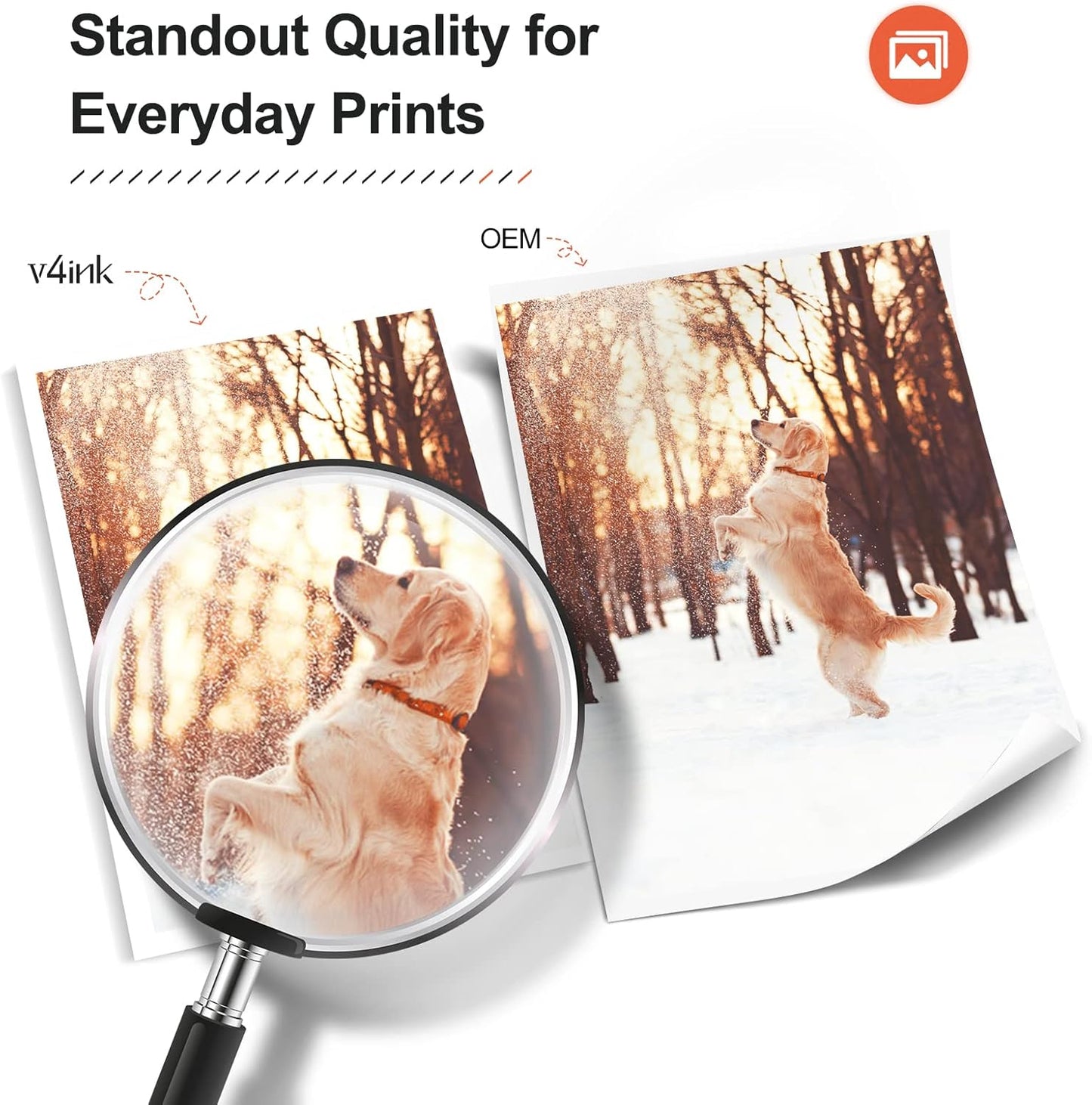 v4ink 206A Toner Cartridge 4 Pack (Latest Upgraded Chip) Compatible Replacement for HP 206A 206X W2110A W2111A W2113A W2112A use with HP Color Pro M255 M255dw MFP M283fdw M283cdw M283 M282nw Printer