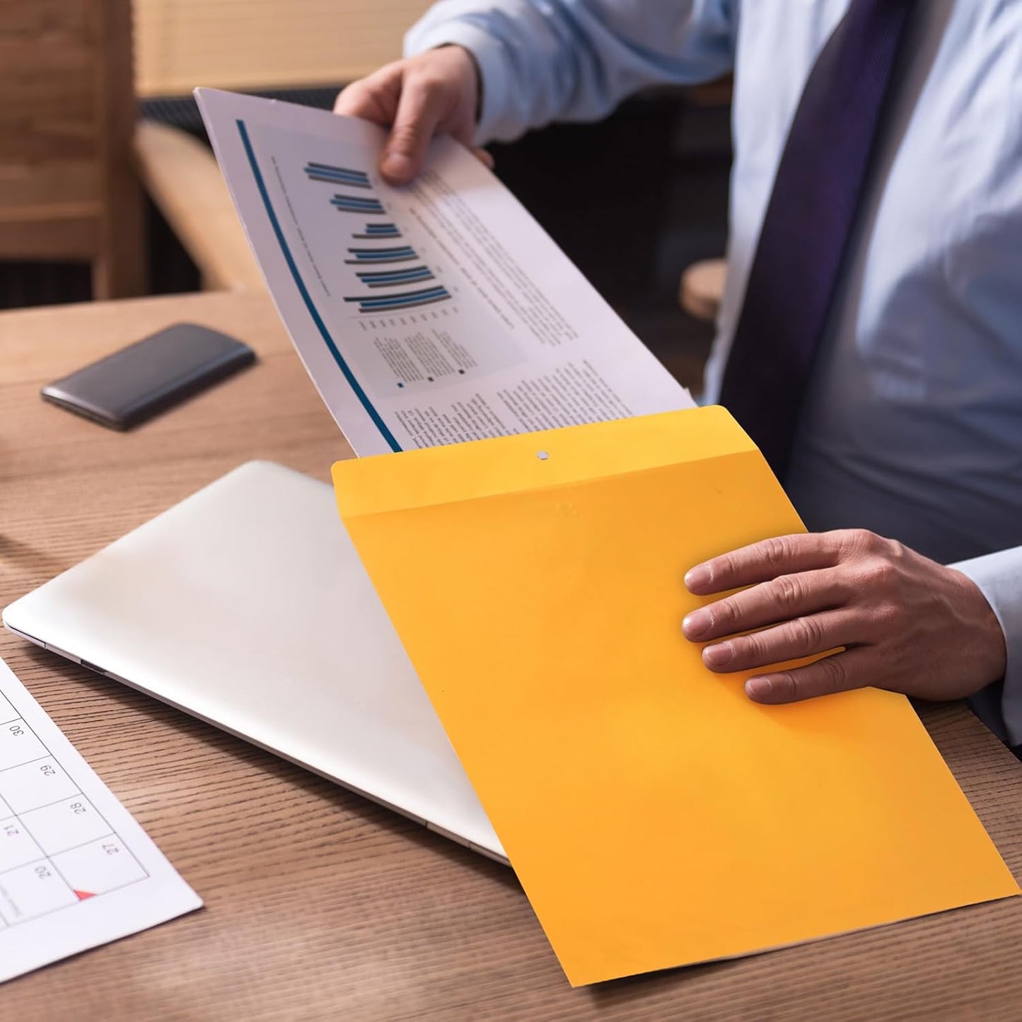 50 Pcs 15 x 19 Inch Extra Large Mailing Clasp Envelopes Jumbo Kraft Catalog Manila Envelope with Clasp Closure for Oversized Big Documents Office Home Business Legal School Storing Mailing