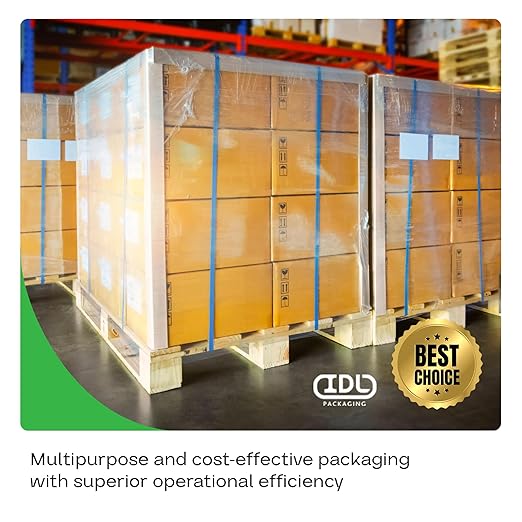 IDL Packaging Cardboard Edge Protector 2" x 2" x 12", Pack of 100 - V-Board Reinforced Cardboard Corners for Shipping - White Kraft Corner Protectors for Pallets