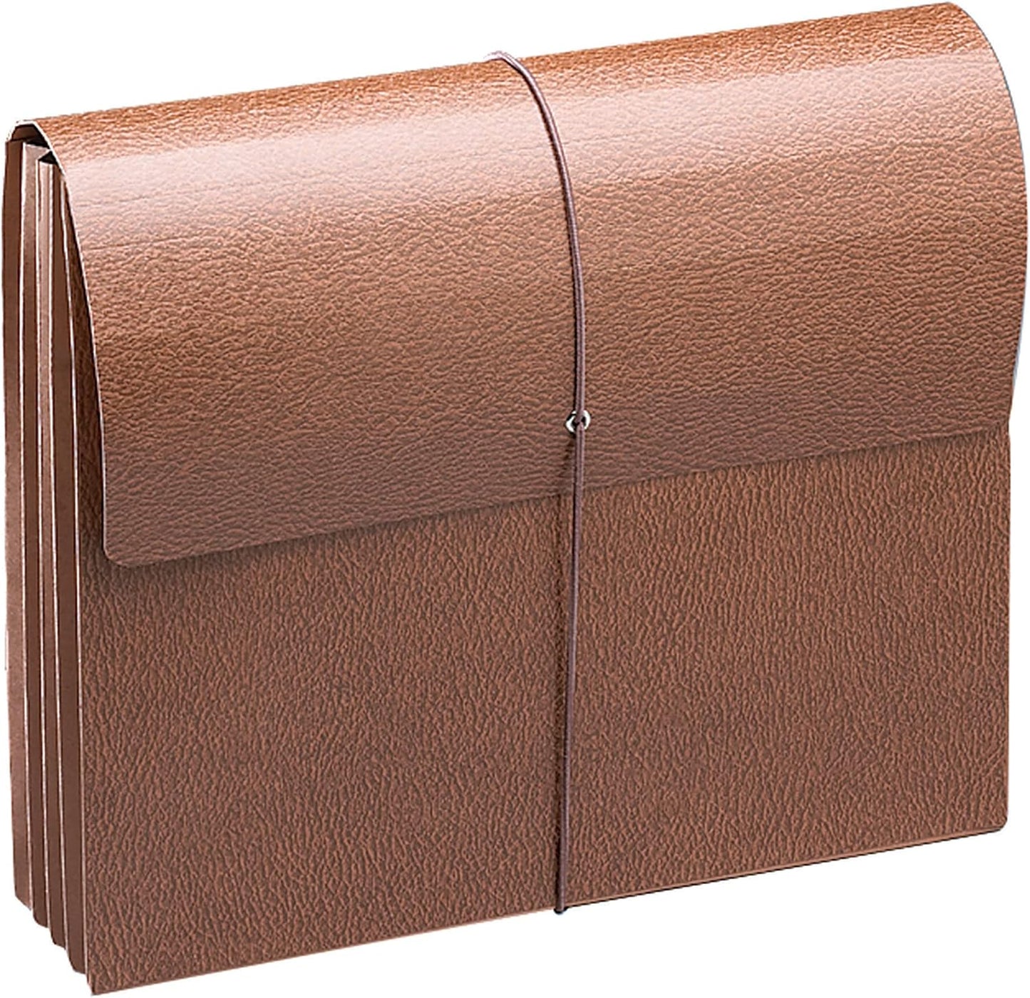 Smead Classic Expanding File Wallet with Flap and Cord Closure, 3-1/2" Expansion, Letter Size, Redrope, 10 per Box (71353)