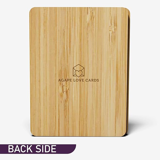 Bamboo Birthday Card - 6" X 4.5" - 1 Pack (With Envelope) | Laser Cut, Butterfly Themed Daughter Card