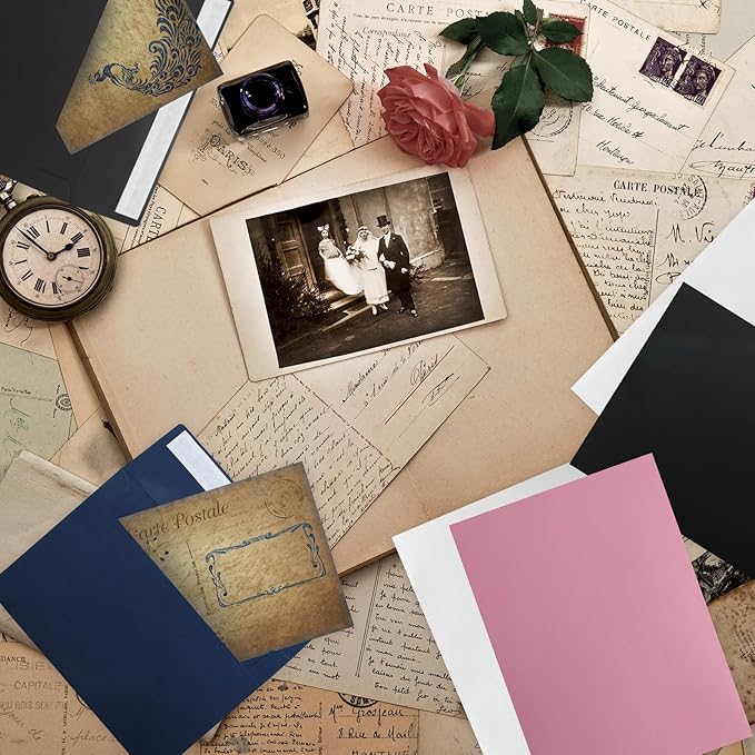 100 Pack White A4 & 4x6 Envelopes - Self-Sealing, Perfect for Invitations, Photos, Cards & Mailings - Wedding & All Occasions