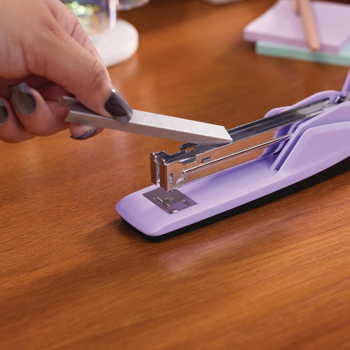 Swingline Stapler, 20 Sheet Capacity, 545 Desktop Stapler, Lavender (S7054512)