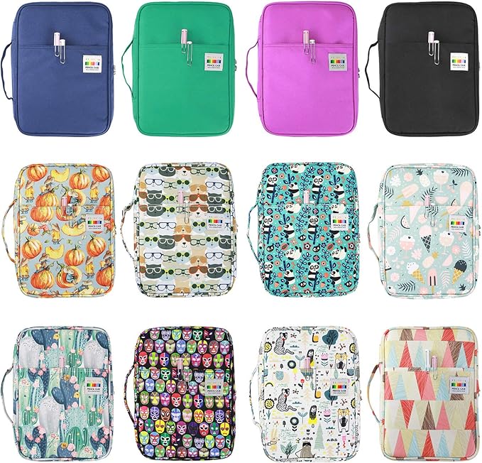 YOUSHARES 166 Slots Colored Pencil Case, 110 Slots Gel Pens fo Coloring Case Organizer, Handy Multilayer Color Pencil Holder for Glitter Gel Pens, Refills, Colored Pencils for Adults & Artist (Black)