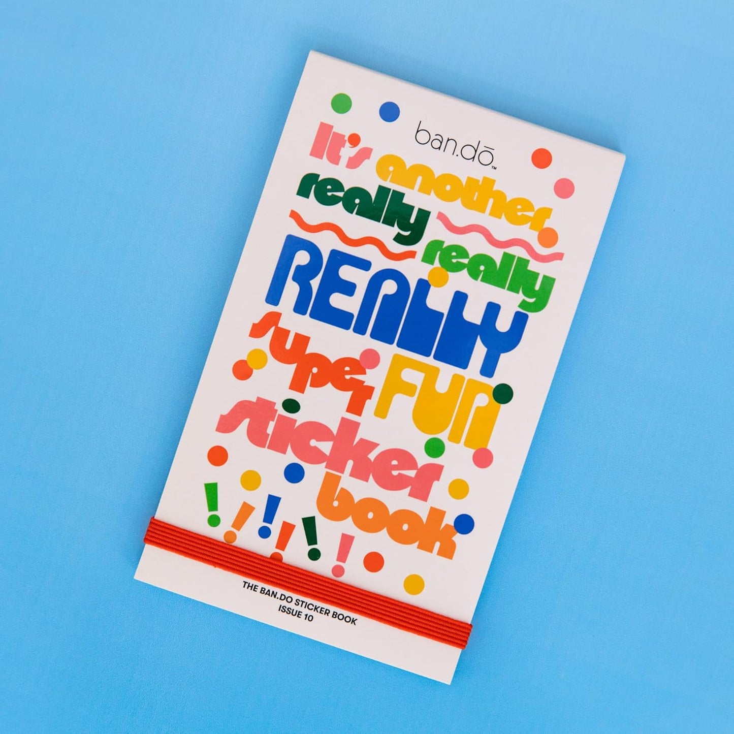 ban.do Sticker Book with Over 700 Assorted Stickers and 35 Sheets, Fun/Colorful/Aesthetic Pack with for Scrapbooking Planners or Journals (Issue 10)