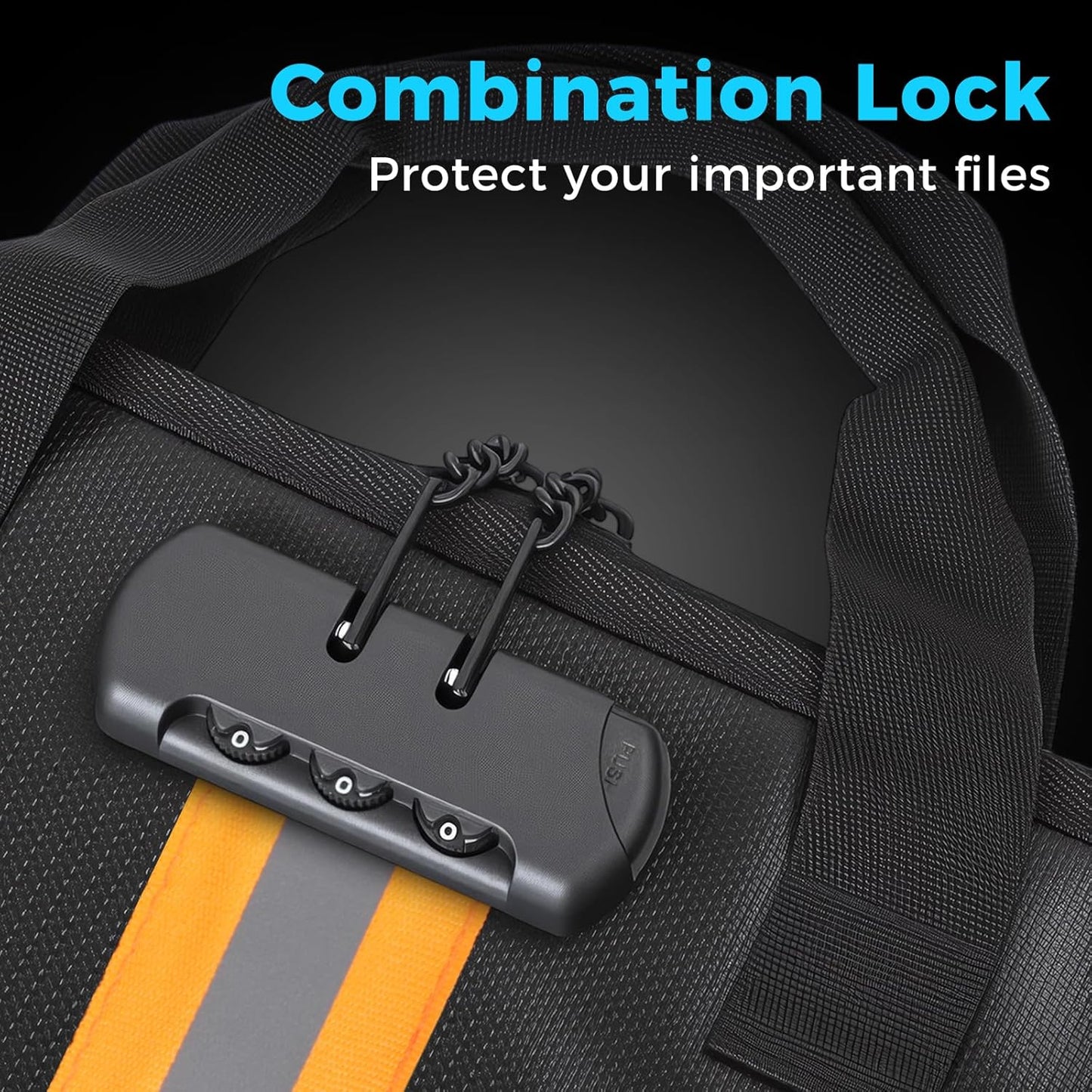 Accordion File Organizer with Combination lock,Fireproof Expanding File Folder with Multi Pockets,13 Pockets Document Organizer with Handle & Labels,Portable Home Travel Safe Storage Letter A4 Files