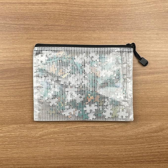 Mesh Zipper Pouch Bags, Zipper Bags for Organizing Storage, Waterproof Zipper Pouches, Letter Size, File Bags for School, Toys, Puzzle, Board Games and Office Supplies (Color, 4"x 6")