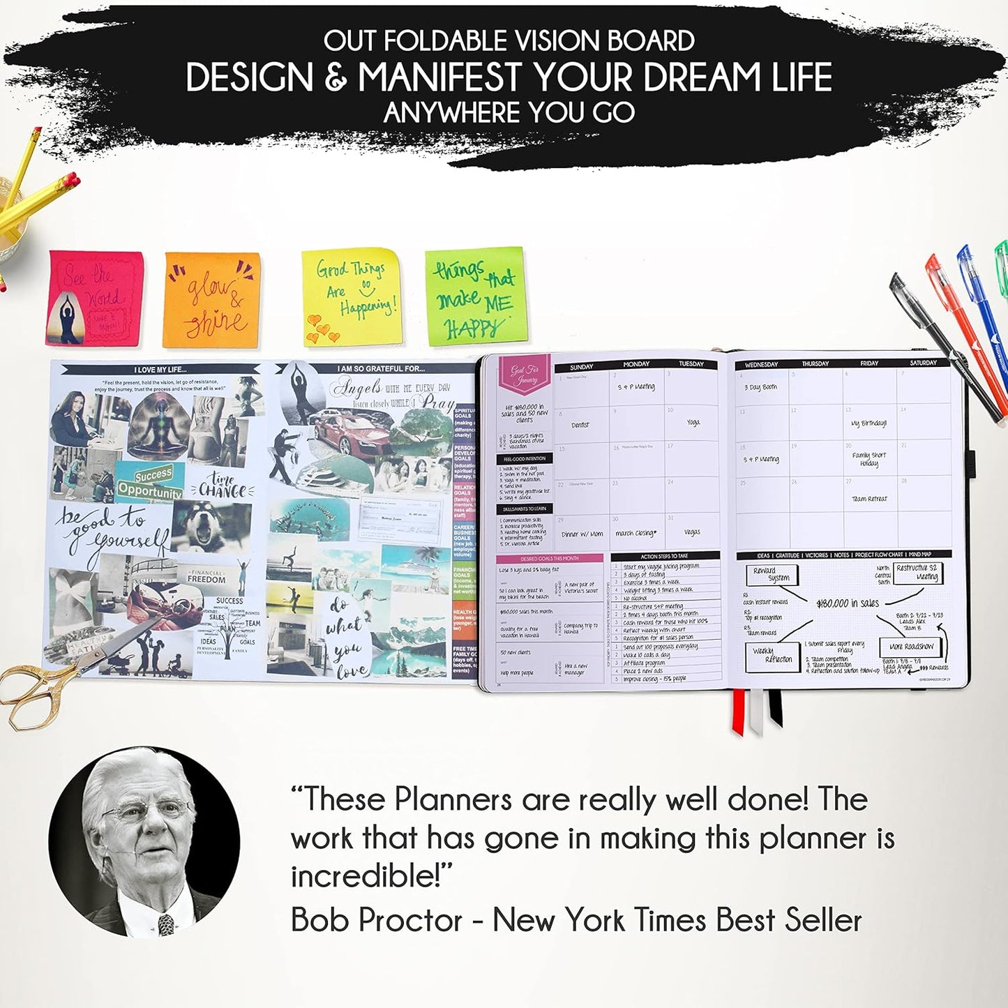 2025-2026 Planner Weekly and Monthly | 16-Month Life Planner to Increase Focus & Productivity | Reduce Overwhelm & Achieve Your Biggest Goals | Include Gift Box & Stickers | Sep 2025-Dec 2026