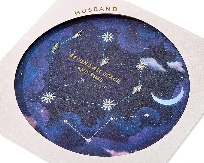 Papyrus Birthday Card for Husband (Space and Time)