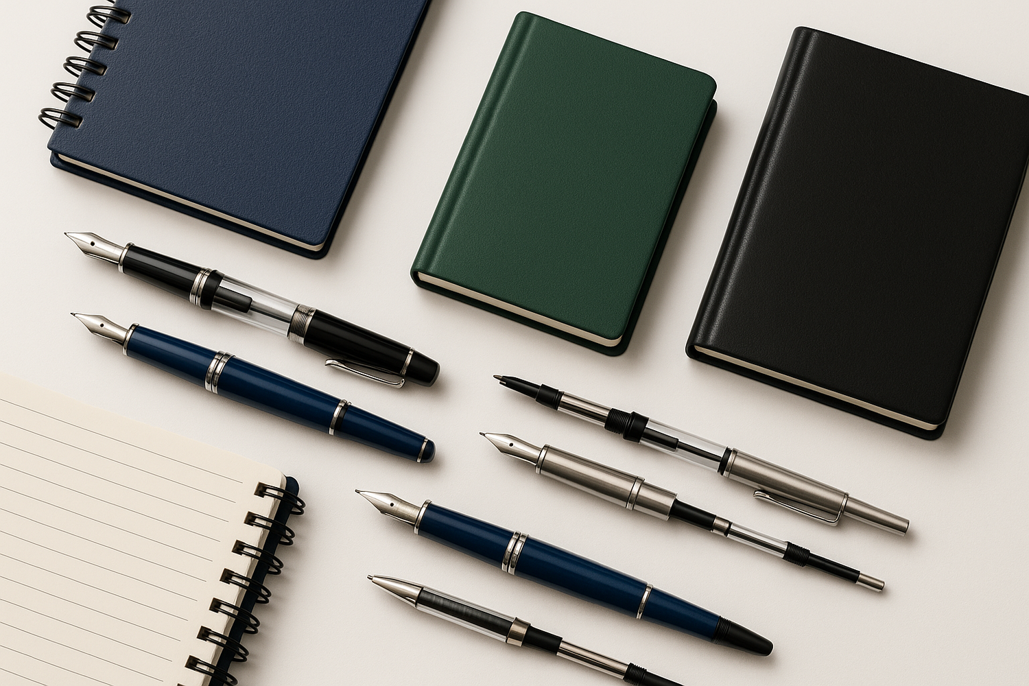 Refillable Pens & Notebooks