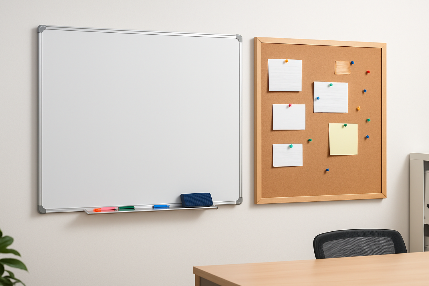 Whiteboards & Cork Boards