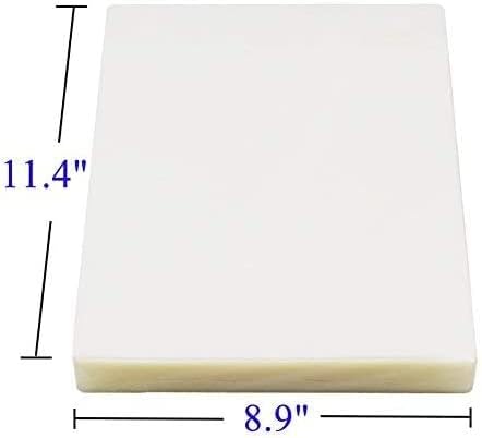 Immuson Thermal Laminating Pouches 8.9 x 11.4, 3Mil Thickness, Crystal Clear Finish, 4000 Pack