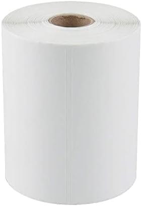 L LIKED 2500 PCS 4"x 6" Direct Thermal Labels White Perforated Shipping Label, Compatible with Zebra, Rollo, Jadens, Nelko, 250 Labels per Roll, 10 Rolls