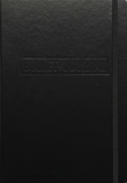 LEUCHTTURM1917 The Official Bullet Journal Edition 2 - Notebook Built for BuJo, Medium A5 204 Pages of 120gsm Paper, with Bujo Pocket Guide (Black)