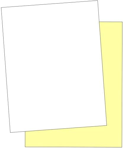 NextDayLabels - Superior Carbon-less NCR, Pre Collated Paper, 500 Sheets Per Pack (8-1/2" x 11" 2 Part Straight, #5914)