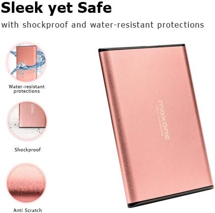Maxone 320GB Ultra Slim Portable External Hard Drive HDD USB 3.0 Compatible with PC, Laptop, Rose Pink