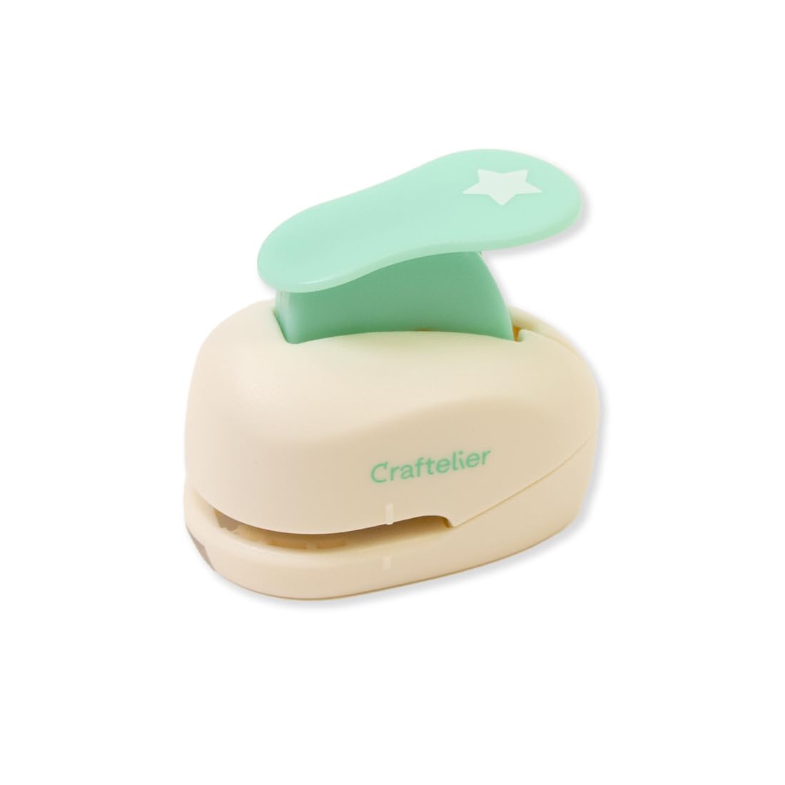 Craftelier - 3/8 Inch Star Hole Punch with Lever Press – Star Hole Puncher for Paper Crafts | Star Punch for Scrapbooking, DIY Cards & Journals | Hole Punch Shapes for Paper & Cardstock.