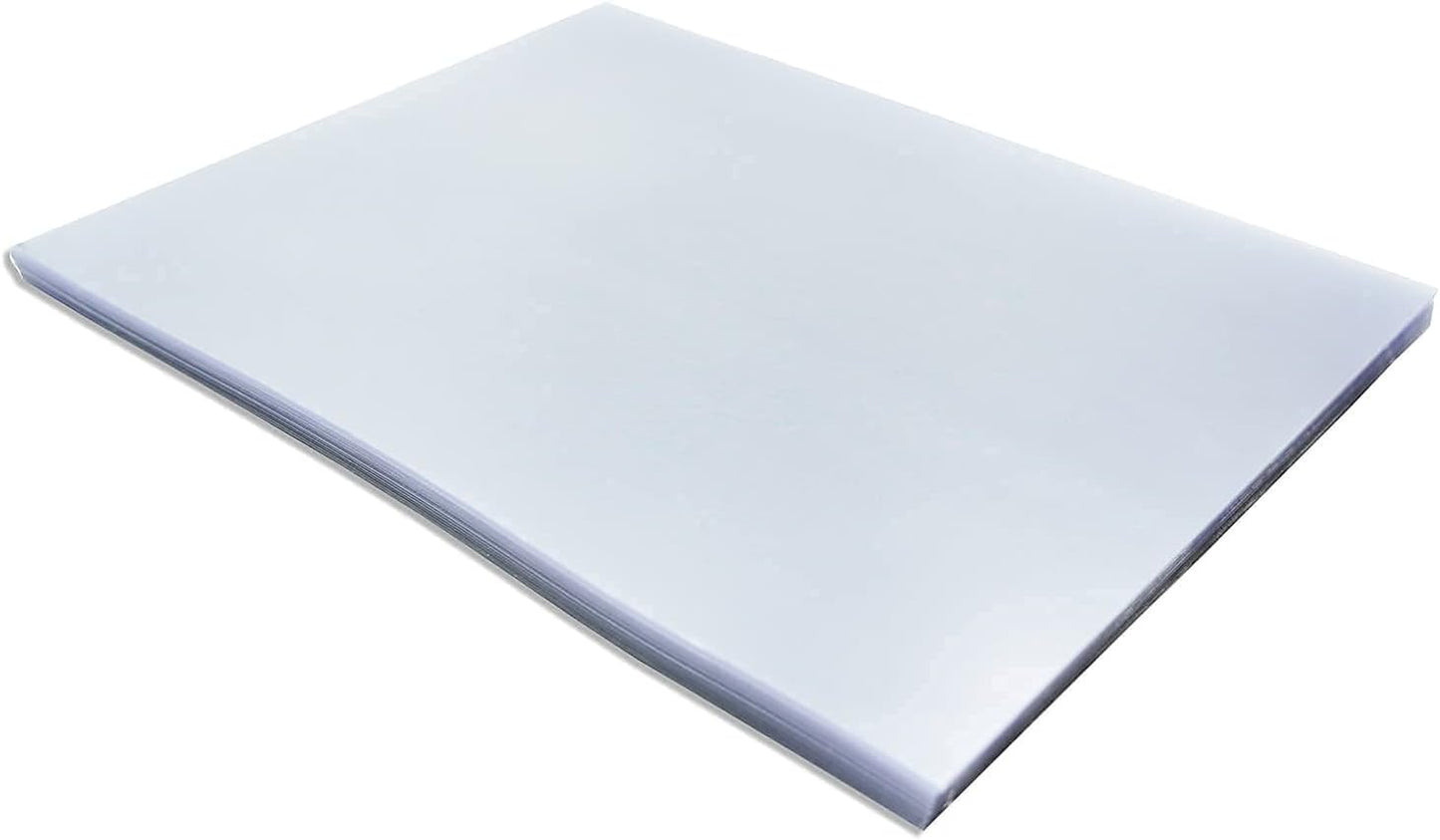 TOTiyea 200 Pack 6 Mil PVC Binding Presentation Covers, Clear Report Covers for Binding,8.5x11 Inches,Letter Size