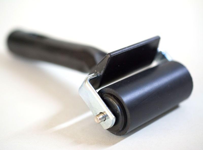 Deluxe Pro Vinyl Repair Patch Kit for Inflatables with 9 8" x 8" Patches (Red, Orange, Yellow, Blue, Green, Indigo, Violet, White, Black), 4-Ounce HH66 Vinyl Adhesive, and Silicone Seam Roller