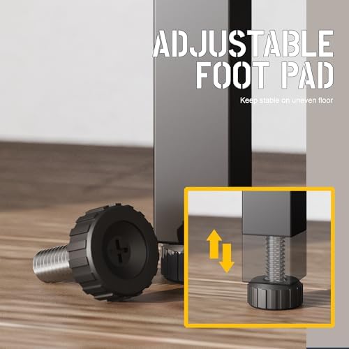 70 x70" Triple 5 Tier Book Shelf, Industrial Large Bookcase with Storage Cabinet, Tall Bookshelf with 14 Open Display Shelves Metal Frame Furniture for Living Room Bedroom Home Office Rustic Brown