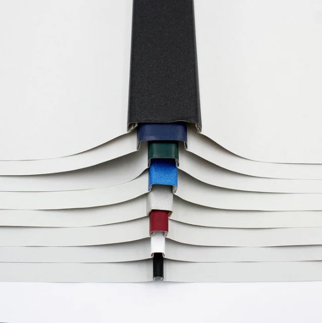 Thermal Binding Clear Covers with Steel Spine –for Thermal Binding Machines – Formerly Unibind – Used in Real Estate, Education and Various Businesses (Quartz, 80 Sheets Max - 72/Box)