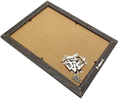 100 Pack Small Sawtooth Picture Hangers Steel Picture Hangers Picture Frames Hangers with Screws Picture Hang Solutions, for Hanging Clock Paintings Artwork Picture Frame Hook Photos (Silver)