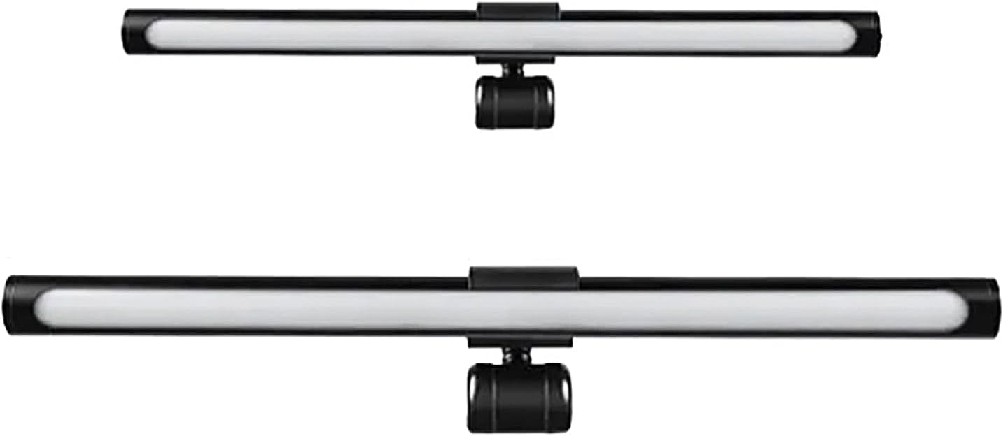 Computer Light with Clamp, Desk Lamp, Lamps for Office, 5500K Ultra Bright Adjustable Dimming, Desk Lights for Computer, Outdoor use.