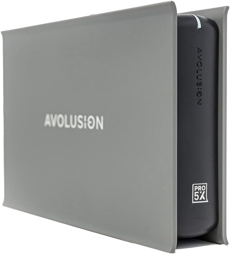 Avolusion PRO-5X (Grey) 20TB USB 3.0 External Hard Drive for PC, Mac, Xbox (Renewed)