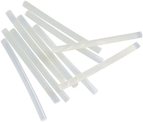 TrendBox Pack of 20 Clear 7mmx270mm - Hot Melt Glue Sticks Strips 7mmx270mm Melting Adhesive for Handmade Craft DIY Home Office Project Craftwork Fix & Repairs