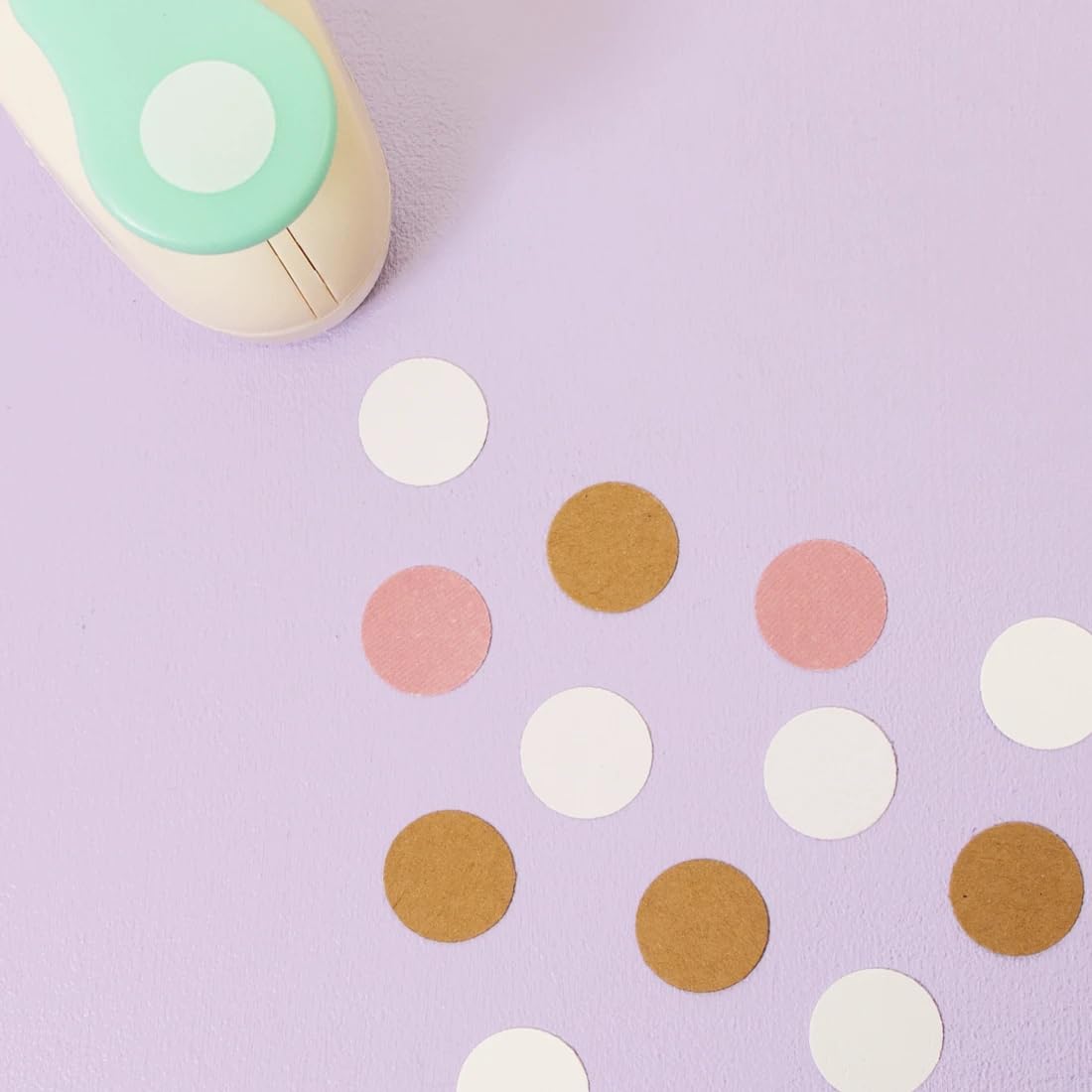 Craftelier - 5/8 Inch Circle Punch with Lever Press | Shape Hole Puncher for Paper Crafts | Round Hole Punch to Create Scrapbooks, DIY Cards & Journals | Mini Hole Punch for Paper & Cardstock.