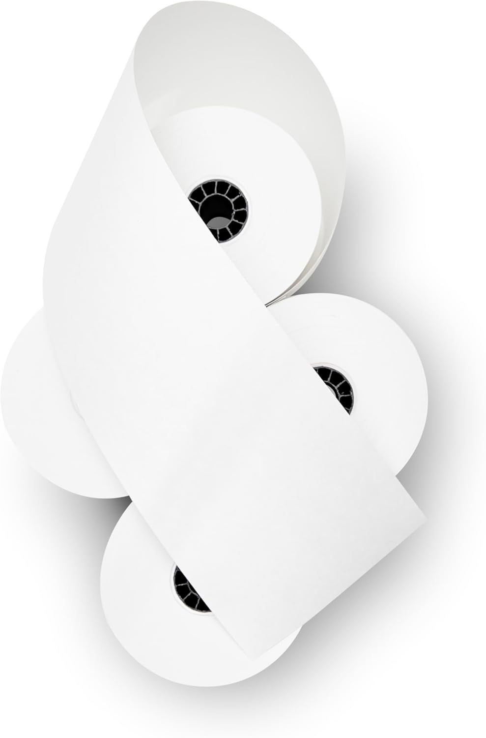 (25 Rolls) 3" x 165' 1-Ply Bond Receipt Paper POS Cash Register Point of Service Printer Paper SP700, 07901, 07706, 220,8340, m188b